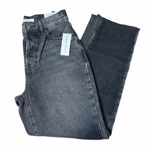 Pacsun High Rise Straight Leg Jeans Two Tone Denim Size 24